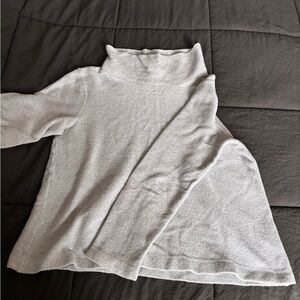 J. Crew Light Gray Turtleneck Sweater